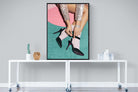Buckle Up-Wall_Art-90 x 120cm-Mounted Canvas-Black-Pixalot