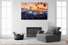 Buddha & Balloons-Wall_Art-150 x 100cm-Mounted Canvas-No Frame-Pixalot