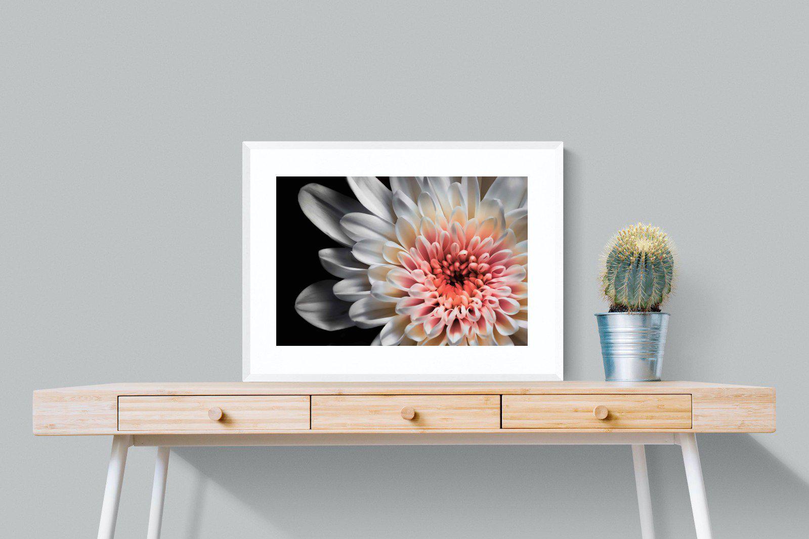 Burst-Wall_Art-80 x 60cm-Framed Print-White-Pixalot