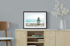 Calm-Wall_Art-60 x 45cm-Framed Print-Black-Pixalot