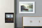 Calm Waters-Wall_Art-100 x 75cm-Framed Print-White-Pixalot