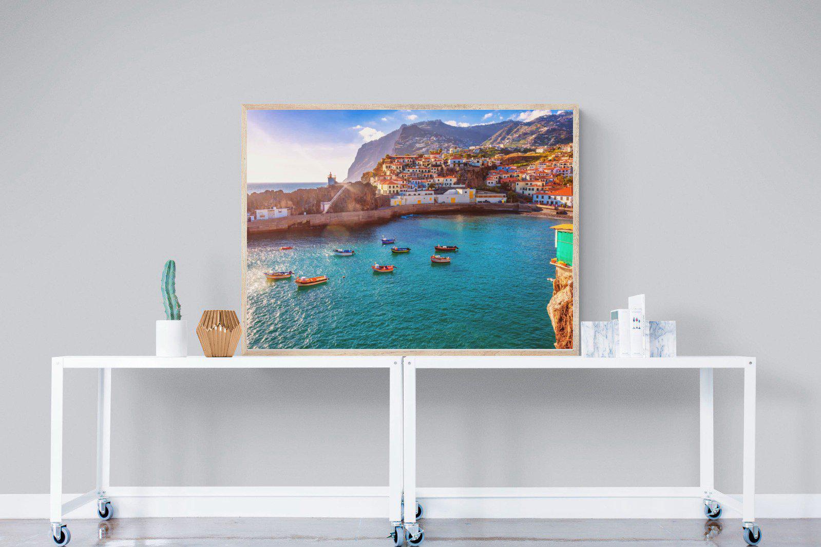 Camara de Lobos-Wall_Art-120 x 90cm-Mounted Canvas-Wood-Pixalot