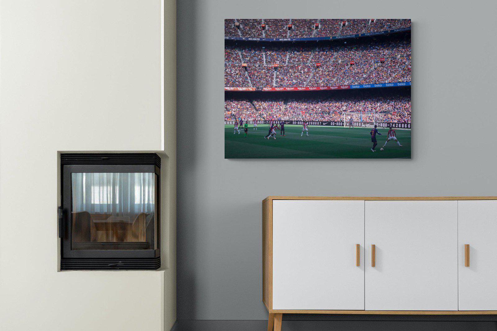 Camp Nou-Wall_Art-100 x 75cm-Mounted Canvas-No Frame-Pixalot