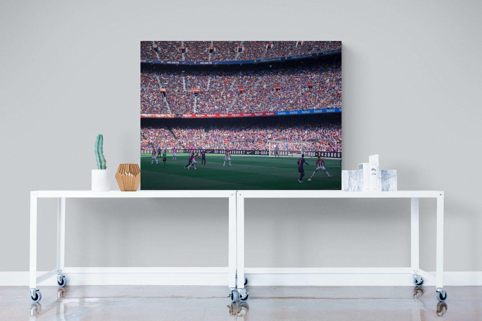 Camp Nou-Wall_Art-120 x 90cm-Mounted Canvas-No Frame-Pixalot