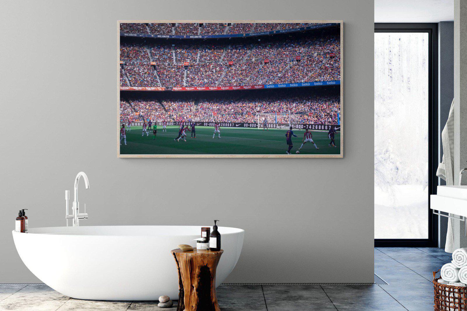 Camp Nou-Wall_Art-180 x 110cm-Mounted Canvas-Wood-Pixalot