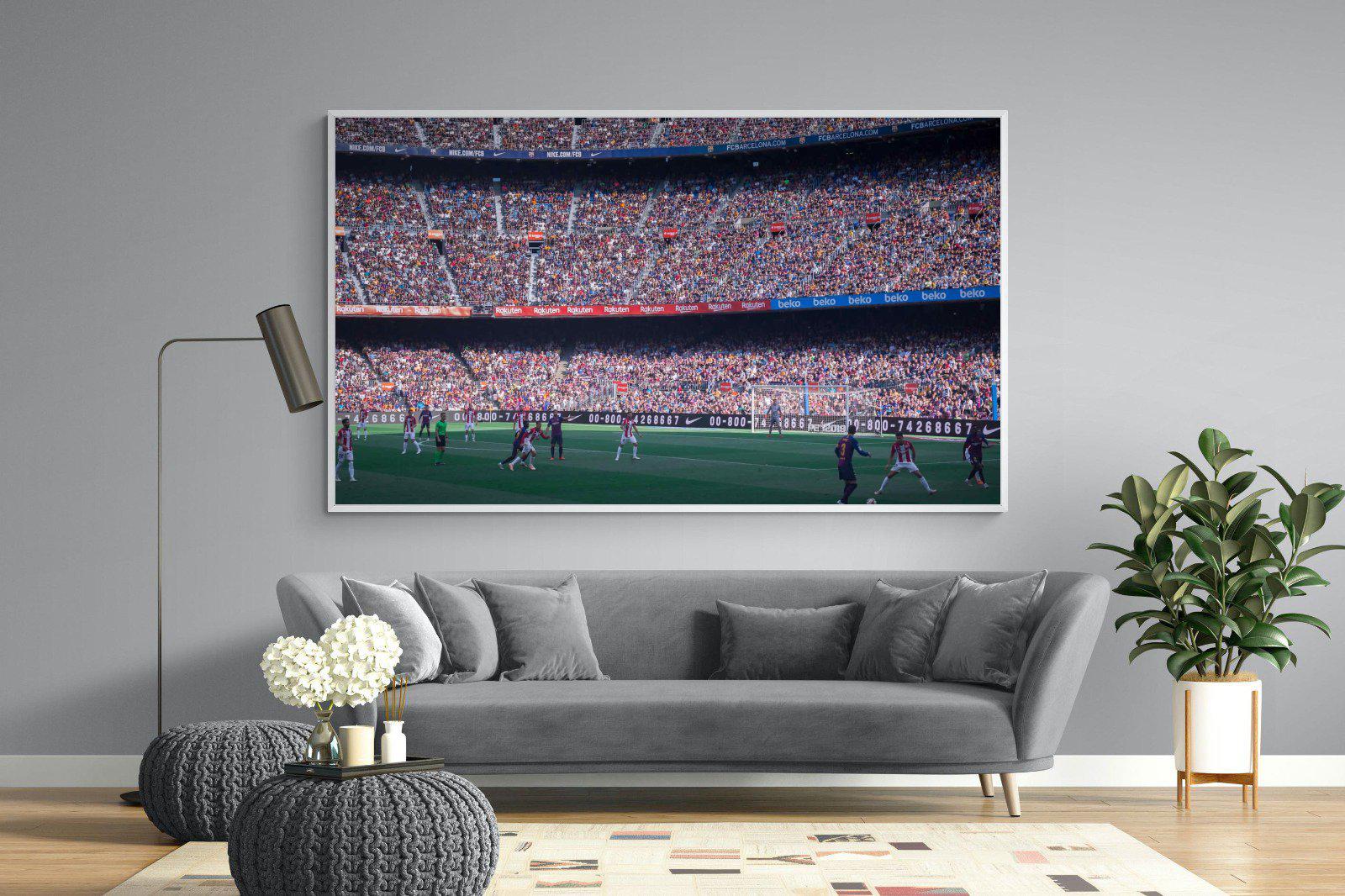 Camp Nou-Wall_Art-220 x 130cm-Mounted Canvas-White-Pixalot