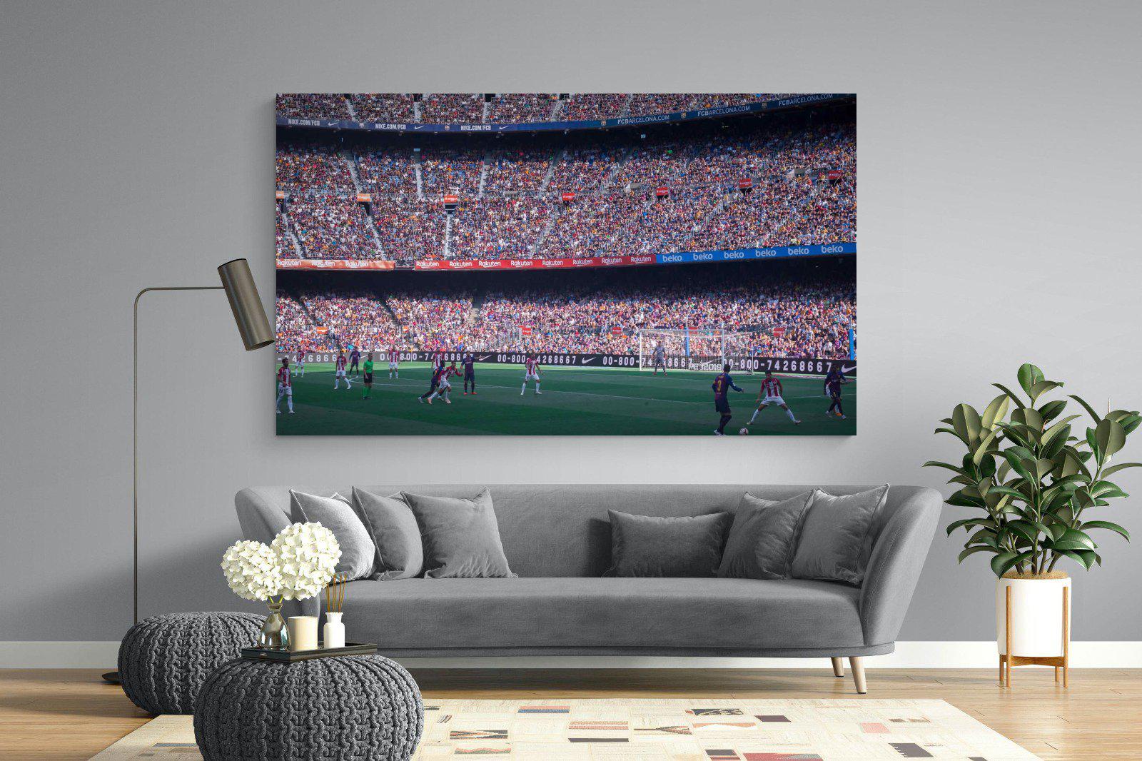 Camp Nou-Wall_Art-220 x 130cm-Mounted Canvas-No Frame-Pixalot