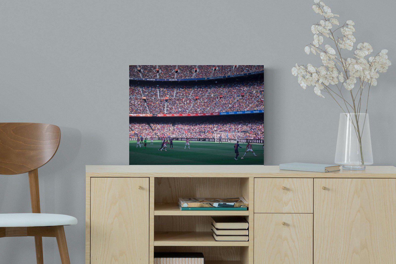 Camp Nou-Wall_Art-60 x 45cm-Mounted Canvas-No Frame-Pixalot