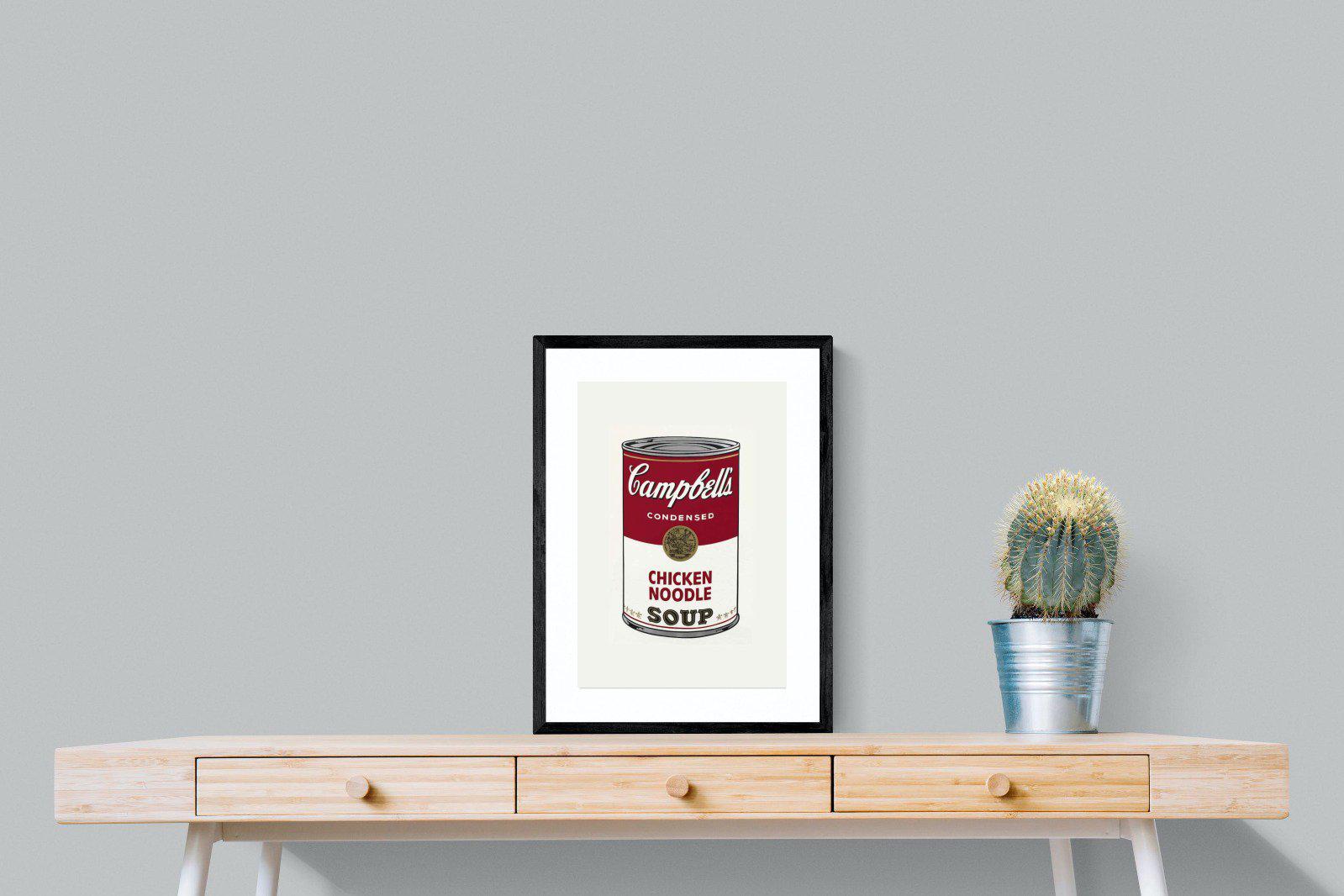 Campbell's Soup-Wall_Art-45 x 60cm-Framed Print-Black-Pixalot