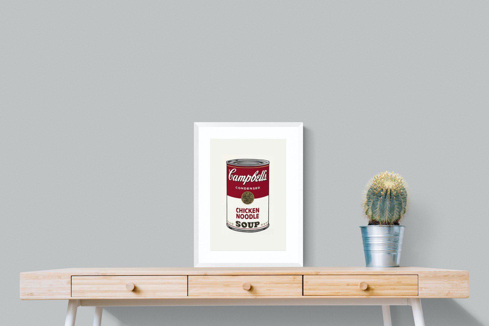 Campbell's Soup-Wall_Art-45 x 60cm-Framed Print-White-Pixalot