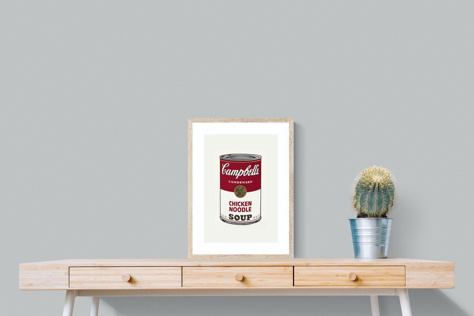Campbell's Soup-Wall_Art-45 x 60cm-Framed Print-Wood-Pixalot