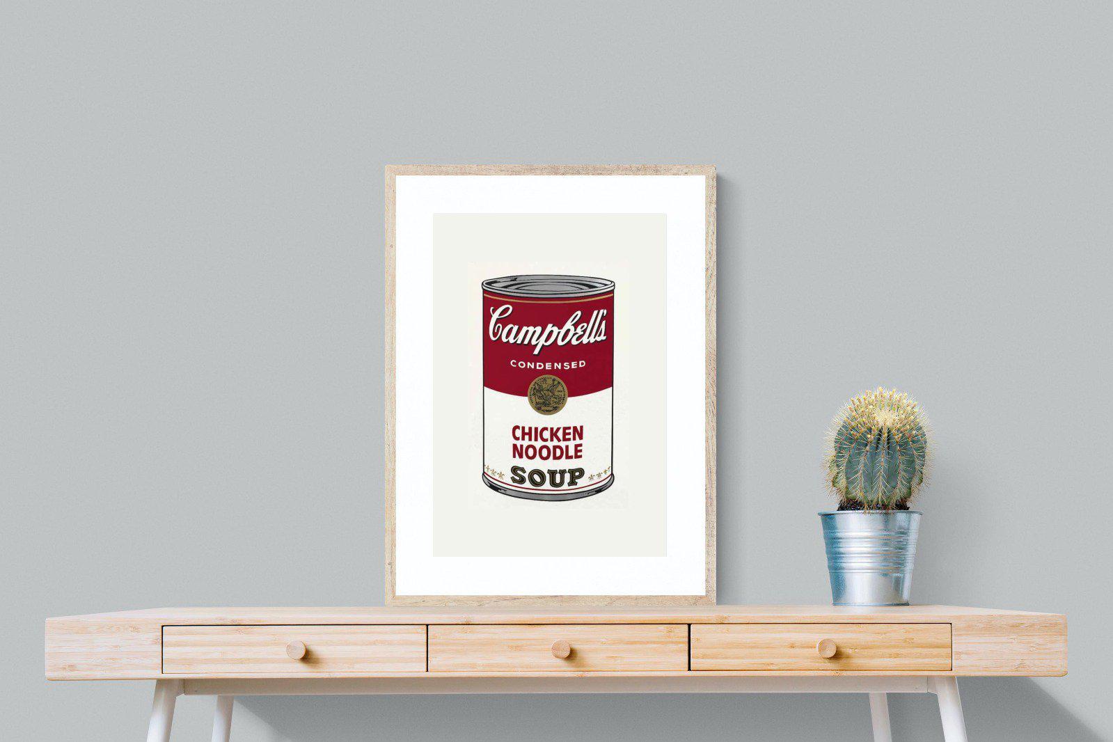 Campbell's Soup-Wall_Art-60 x 80cm-Framed Print-Wood-Pixalot