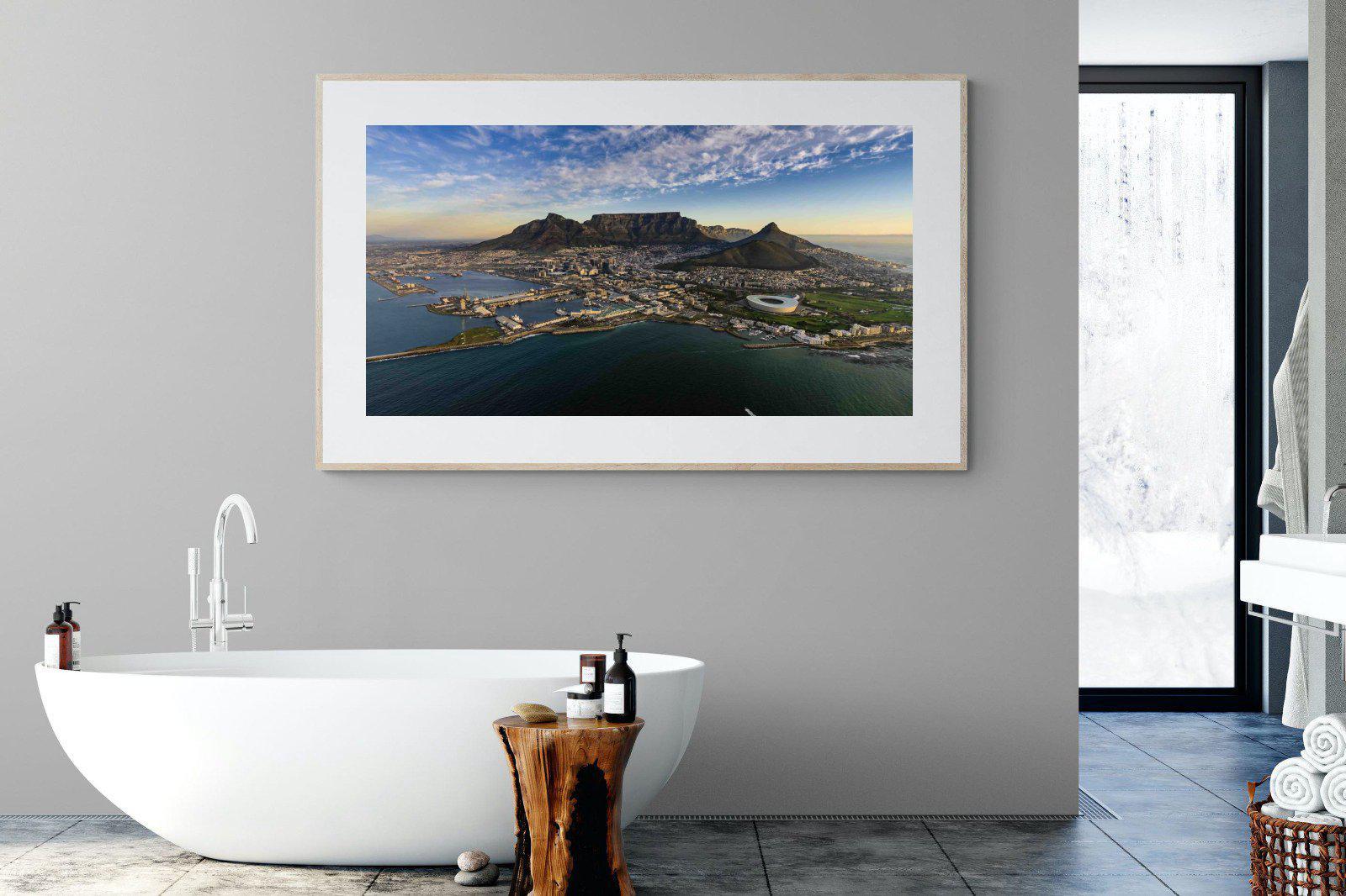 Cape Town-Wall_Art-180 x 110cm-Framed Print-Wood-Pixalot
