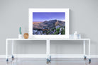 Cape Town at Dusk-Wall_Art-120 x 90cm-Framed Print-White-Pixalot