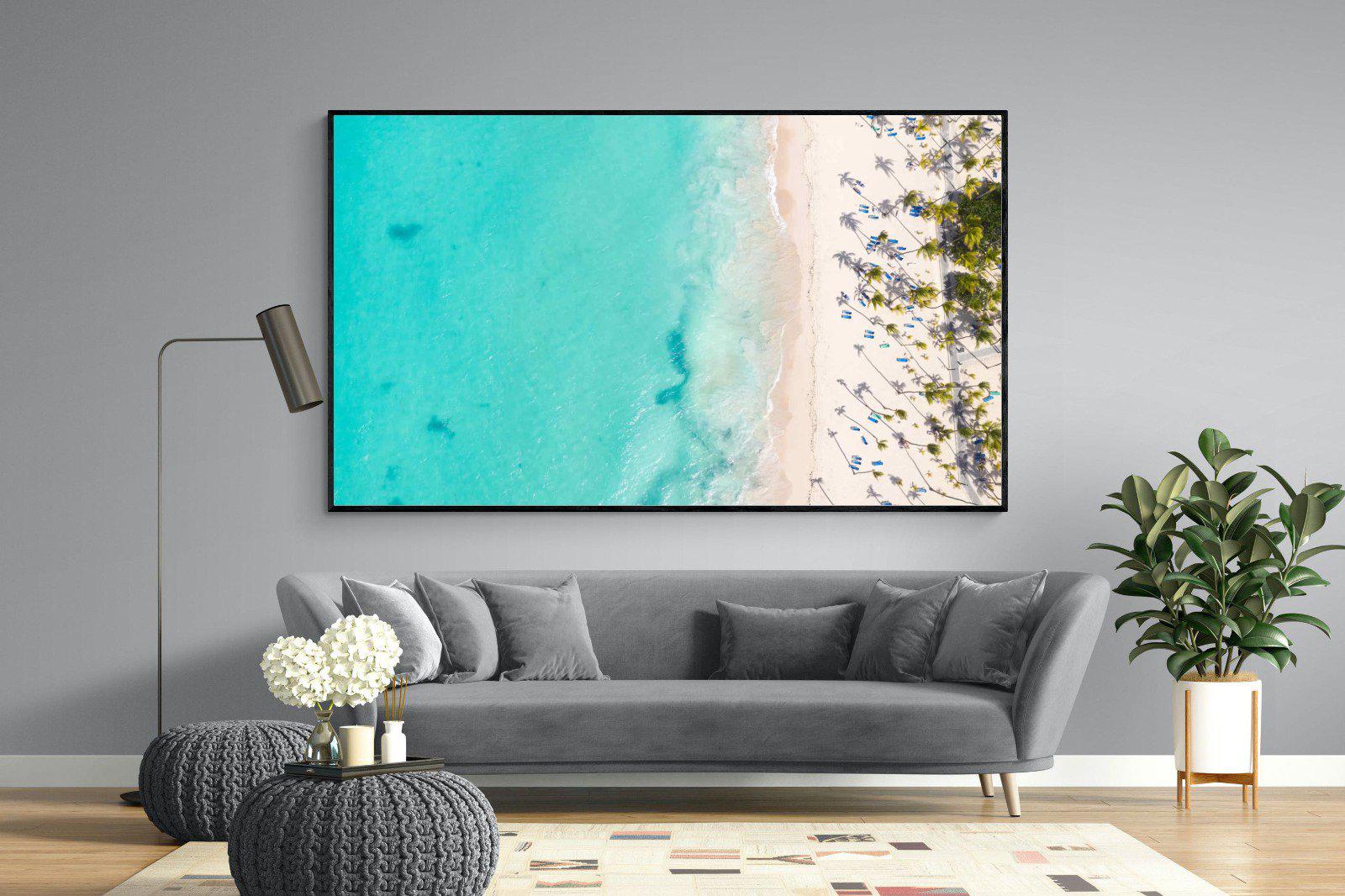 Caribbean-Wall_Art-220 x 130cm-Mounted Canvas-Black-Pixalot