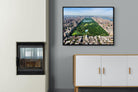 Central Park-Wall_Art-100 x 75cm-Mounted Canvas-Black-Pixalot