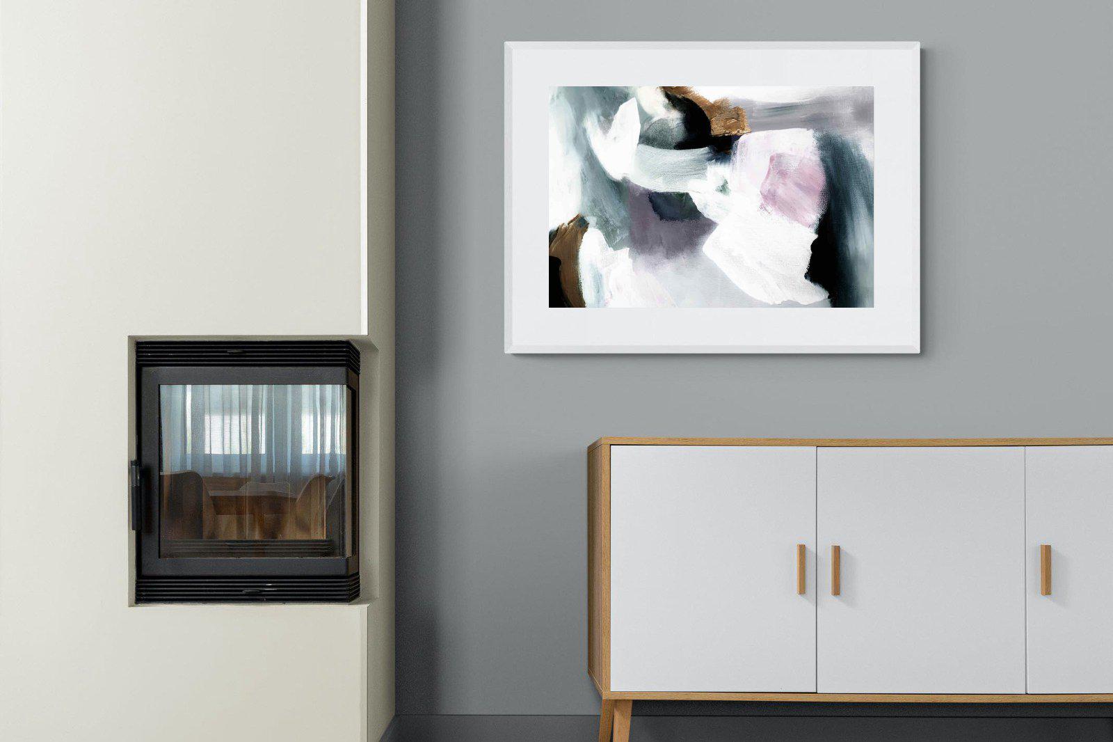 Changing Seasons #2-Wall_Art-100 x 75cm-Framed Print-White-Pixalot