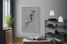 Charcoal Sketch-Wall_Art-120 x 180cm-Mounted Canvas-No Frame-Pixalot