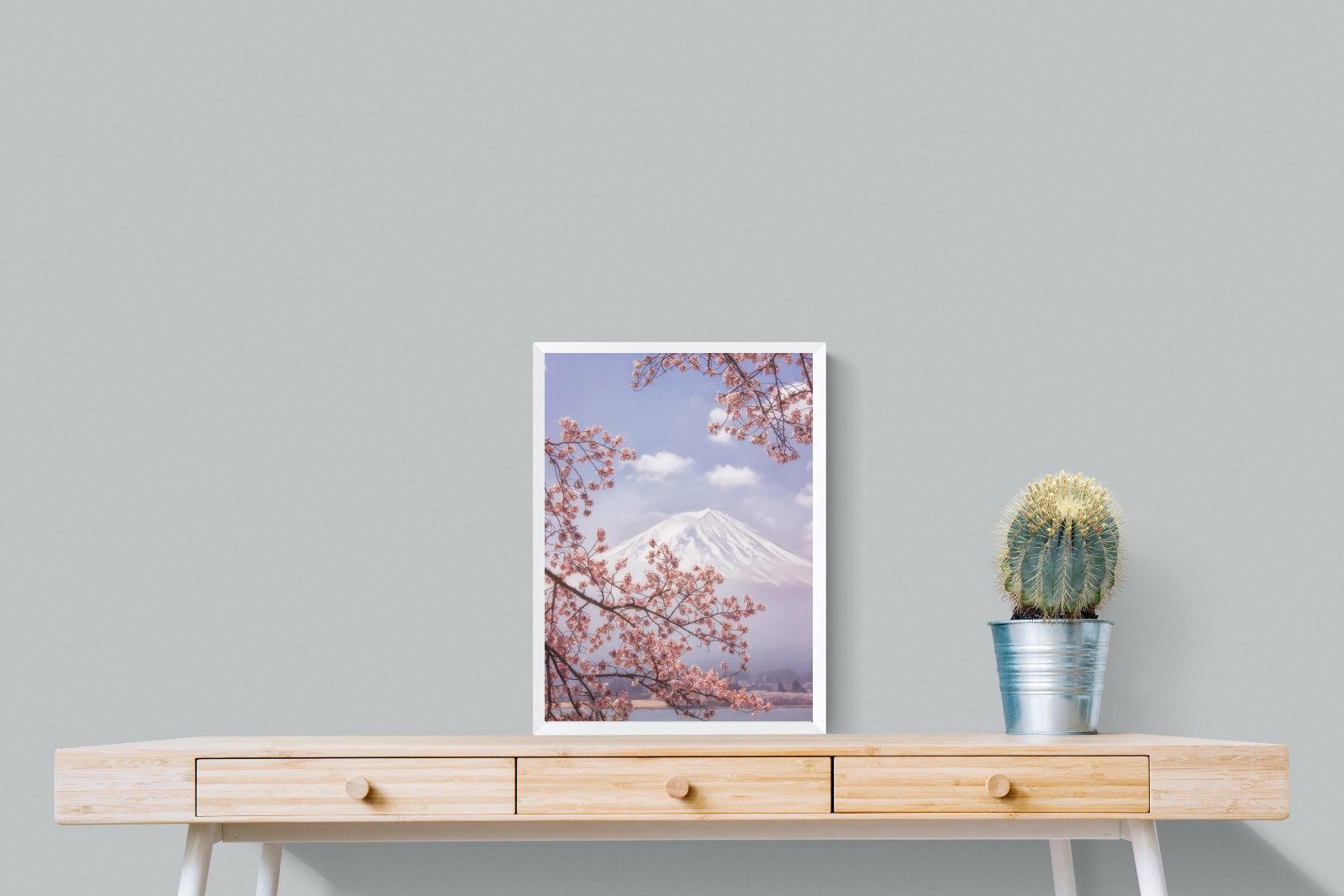 Cherry Blossom-Wall_Art-45 x 60cm-Mounted Canvas-White-Pixalot