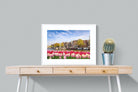 City Tulips-Wall_Art-80 x 60cm-Framed Print-White-Pixalot