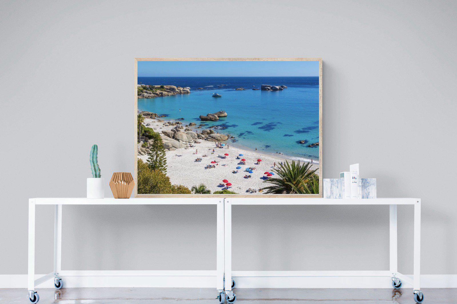 Clifton Beach-Wall_Art-120 x 90cm-Mounted Canvas-Wood-Pixalot