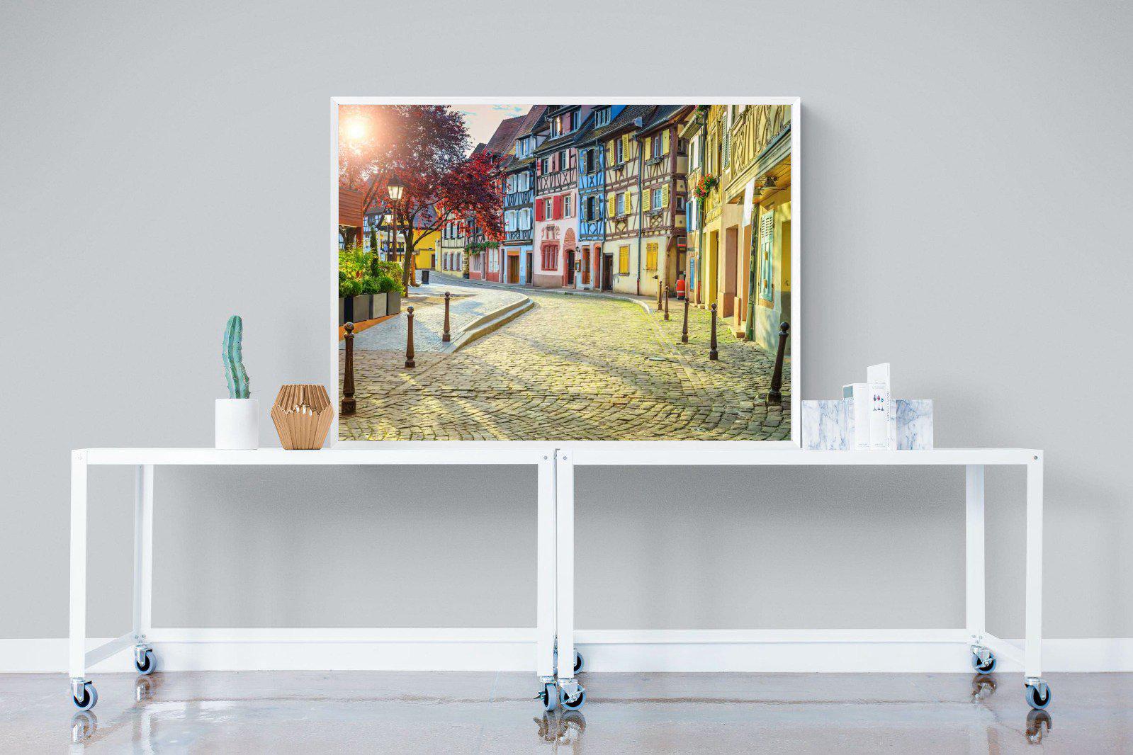 Cobbles-Wall_Art-120 x 90cm-Mounted Canvas-White-Pixalot