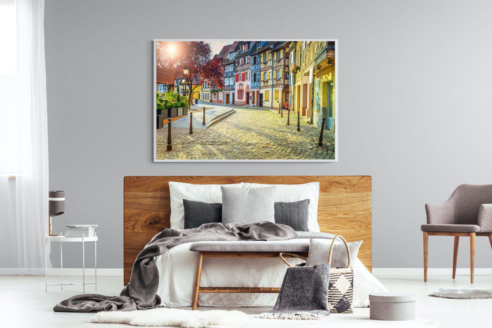 Cobbles-Wall_Art-150 x 100cm-Mounted Canvas-White-Pixalot