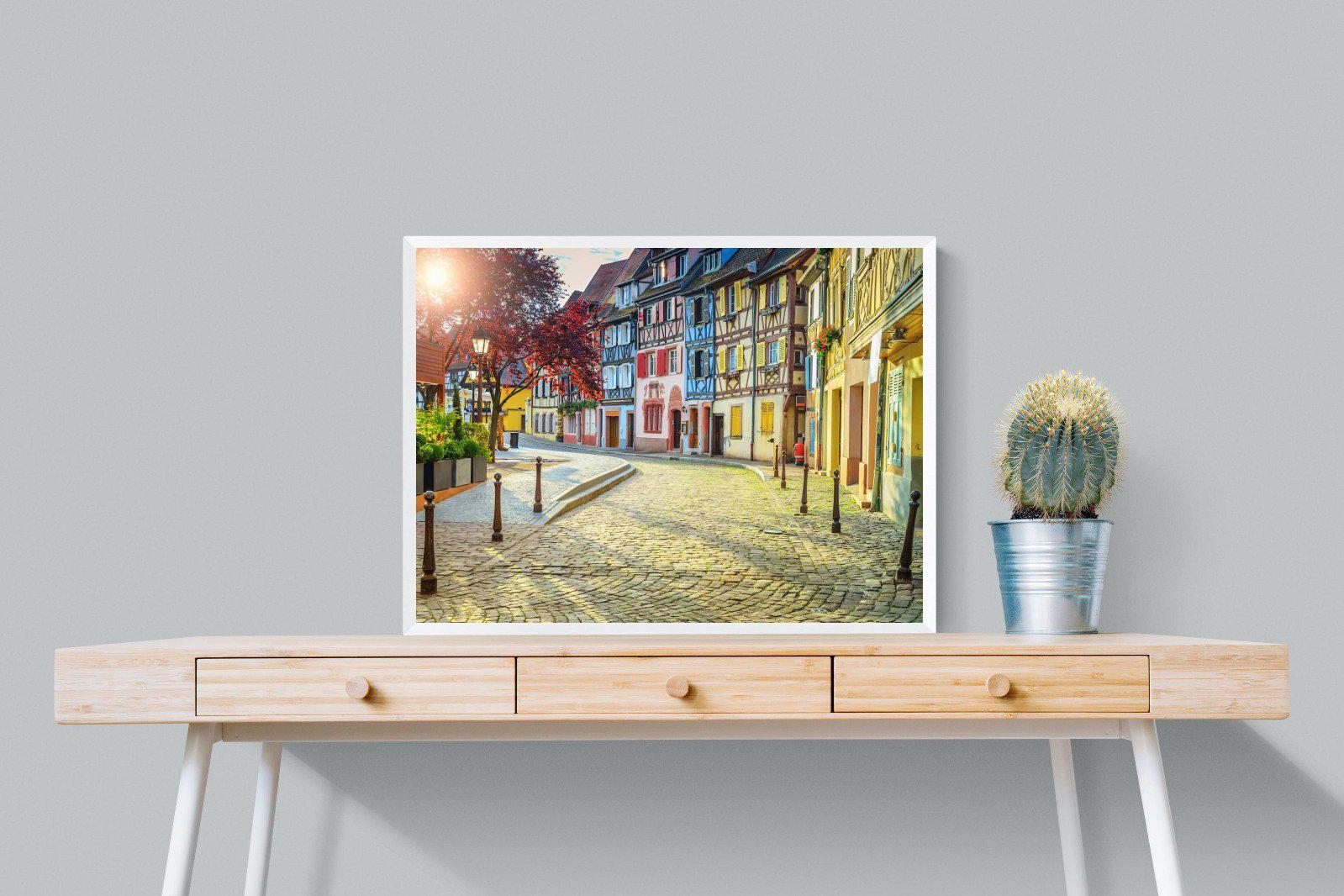 Cobbles-Wall_Art-80 x 60cm-Mounted Canvas-White-Pixalot