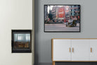 Coca-Cola-Wall_Art-100 x 75cm-Mounted Canvas-Black-Pixalot
