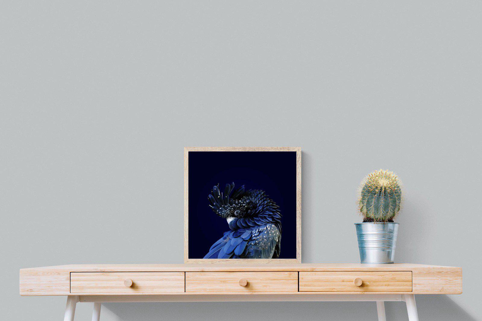 Cockatoo-Wall_Art-50 x 50cm-Mounted Canvas-Wood-Pixalot