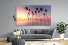 Coconut Palms-Wall_Art-220 x 130cm-Mounted Canvas-No Frame-Pixalot