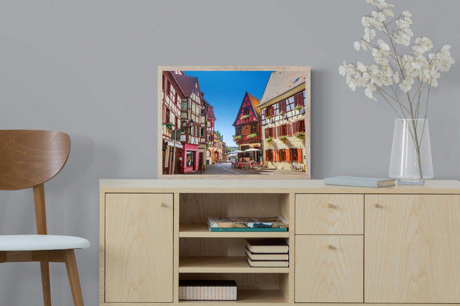 Colmar-Wall_Art-60 x 45cm-Mounted Canvas-Wood-Pixalot