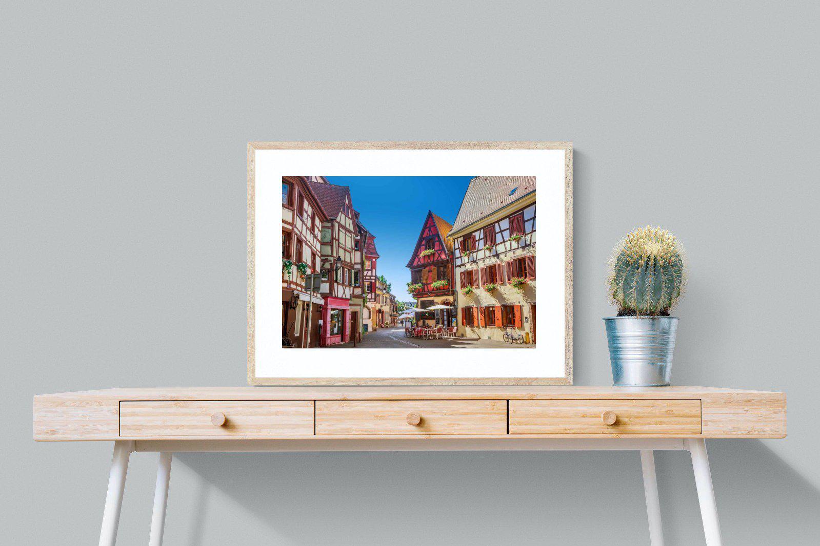 Colmar-Wall_Art-80 x 60cm-Framed Print-Wood-Pixalot