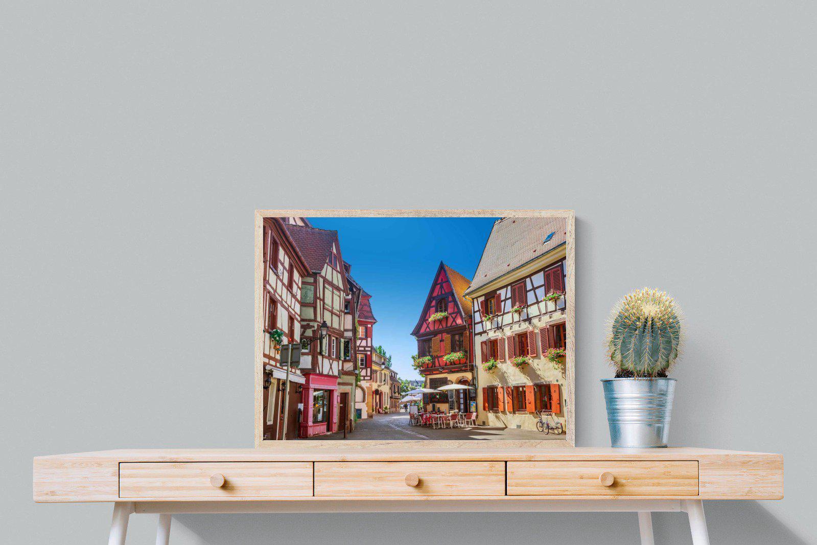 Colmar-Wall_Art-80 x 60cm-Mounted Canvas-Wood-Pixalot