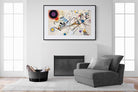 Composition VIII-Wall_Art-150 x 100cm-Framed Print-Black-Pixalot