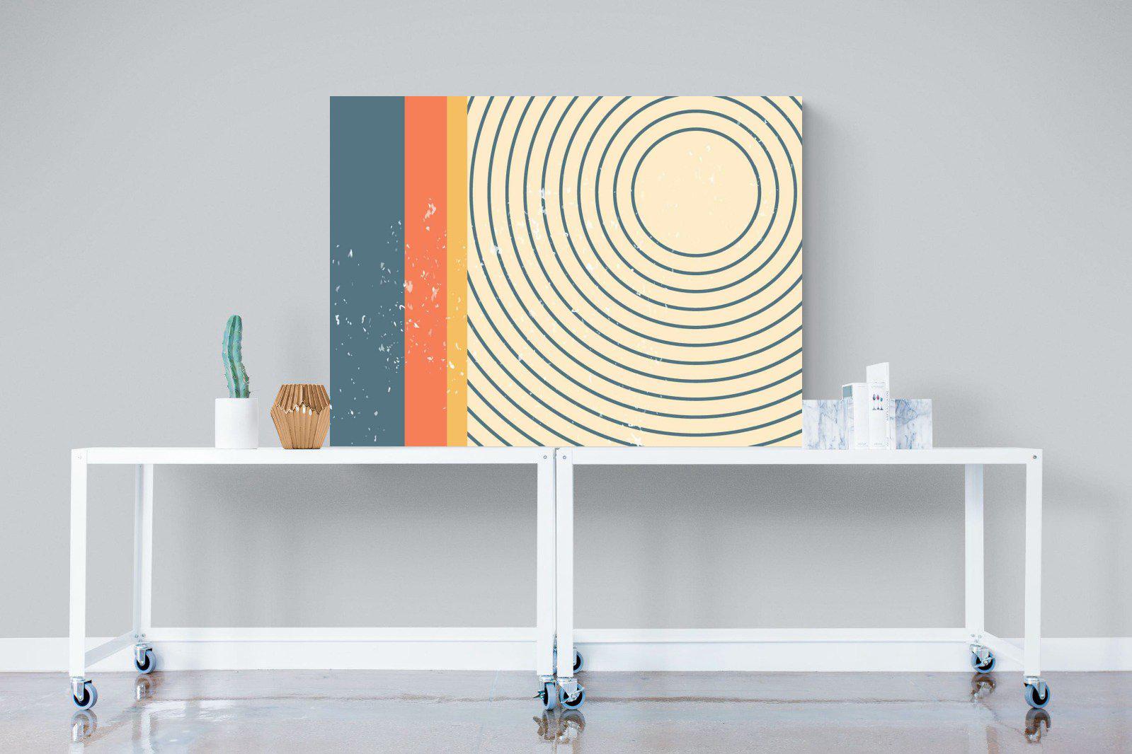 Concentric-Wall_Art-120 x 90cm-Mounted Canvas-No Frame-Pixalot