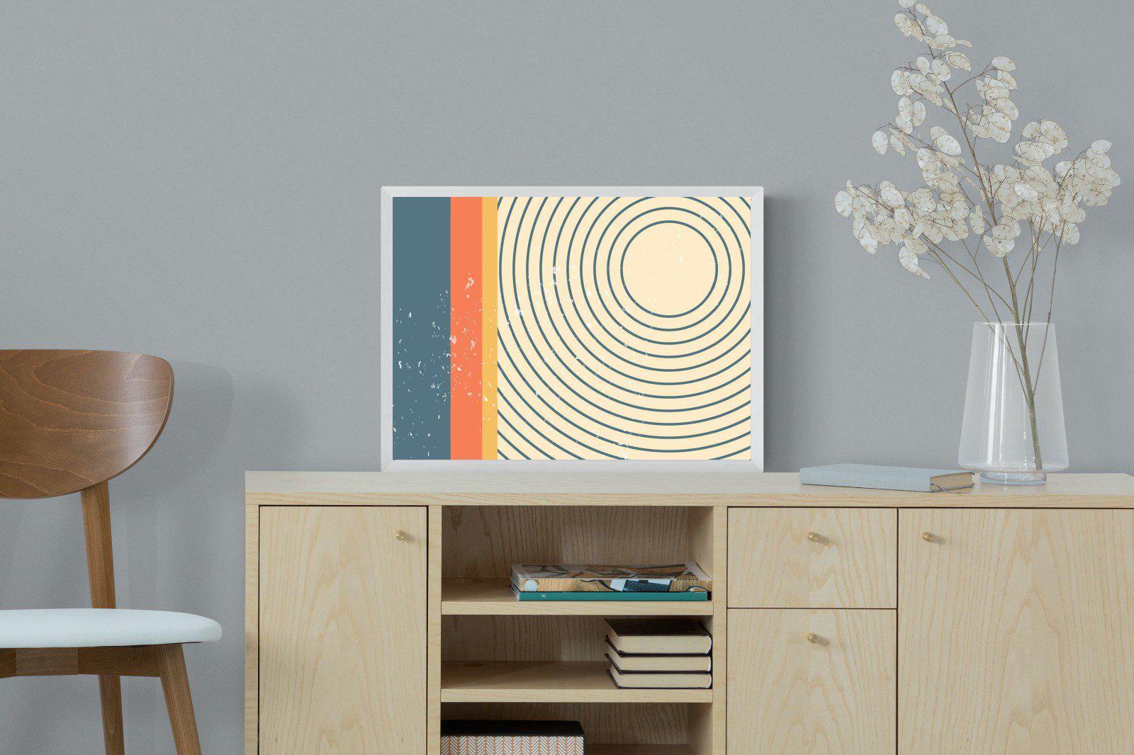 Concentric-Wall_Art-60 x 45cm-Mounted Canvas-White-Pixalot