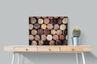 Corked-Wall_Art-80 x 60cm-Mounted Canvas-No Frame-Pixalot
