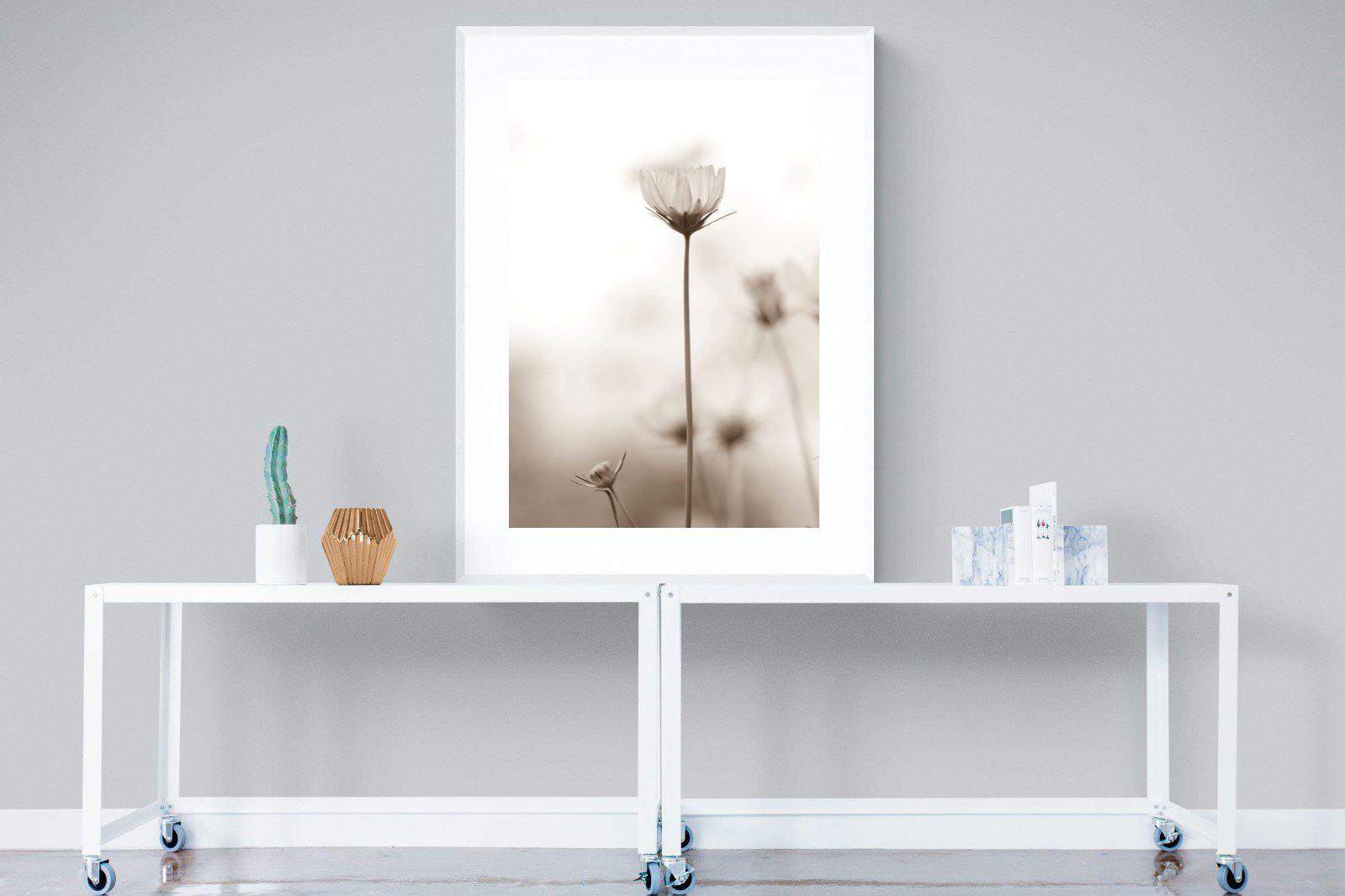 Cosmos-Wall_Art-90 x 120cm-Framed Print-White-Pixalot