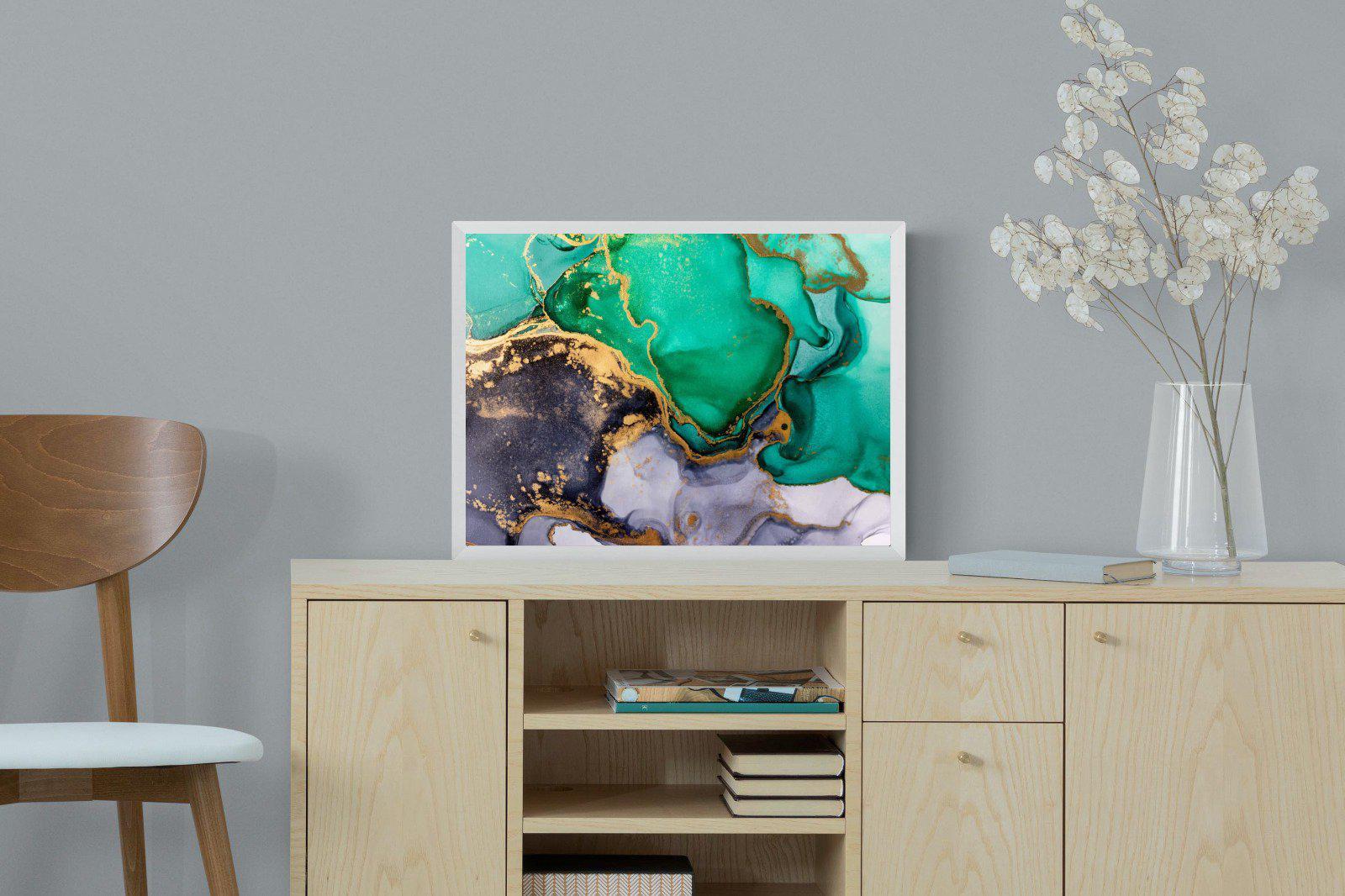 Crème de Menthe-Wall_Art-60 x 45cm-Mounted Canvas-White-Pixalot