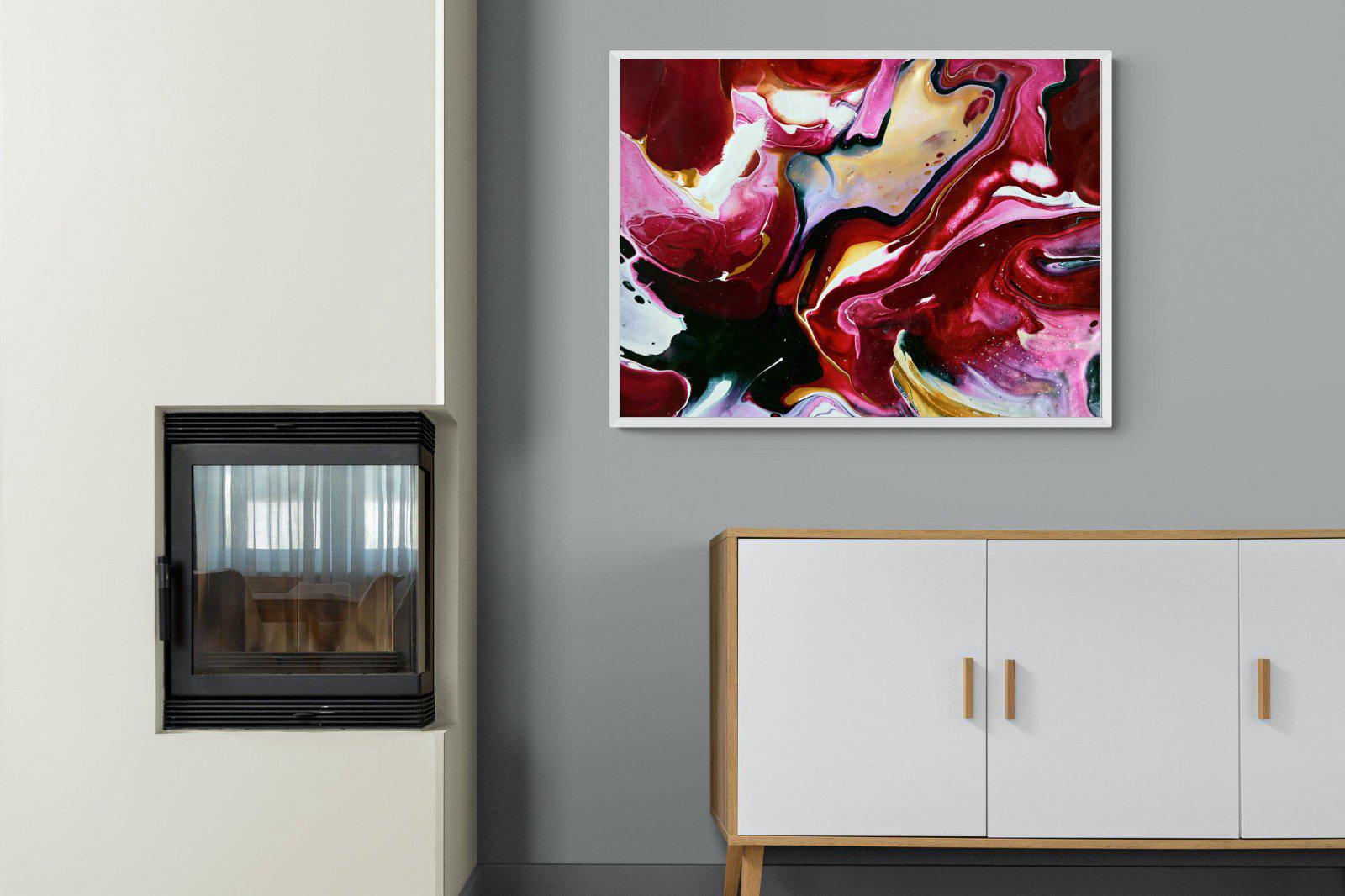 Crimson-Wall_Art-100 x 75cm-Mounted Canvas-White-Pixalot