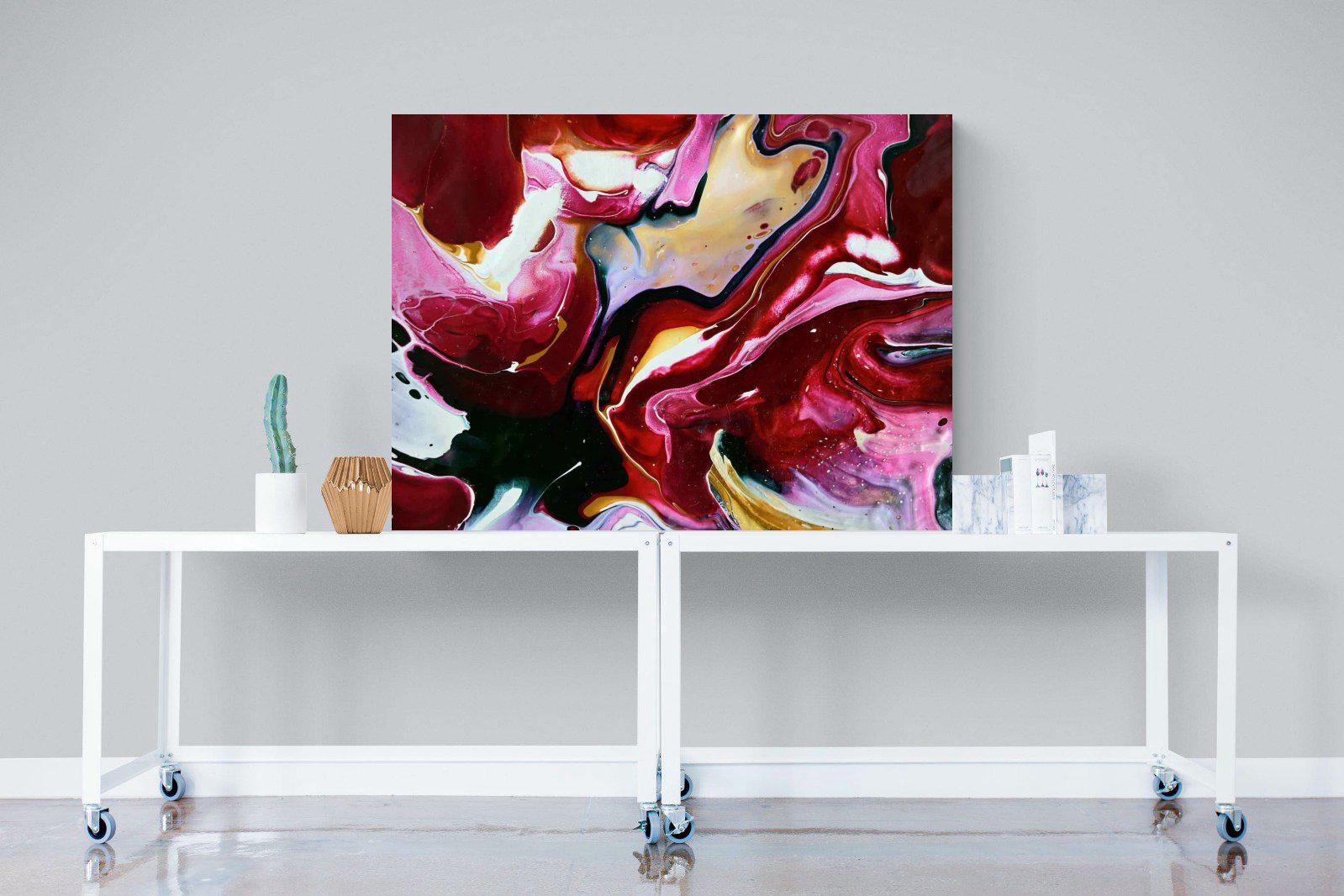 Crimson-Wall_Art-120 x 90cm-Mounted Canvas-No Frame-Pixalot