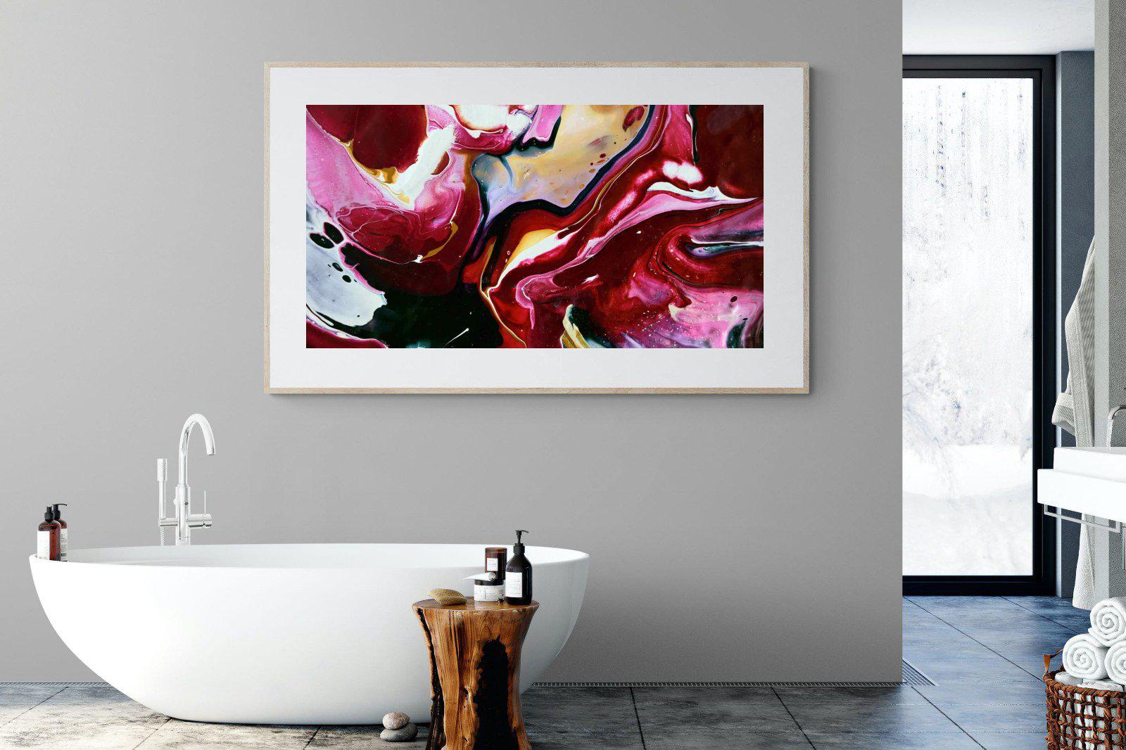 Crimson-Wall_Art-180 x 110cm-Framed Print-Wood-Pixalot