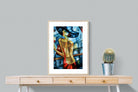Cubist Couture-Wall_Art-60 x 80cm-Framed Print-Wood-Pixalot