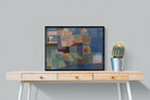 Cubist-Wall_Art-80 x 60cm-Mounted Canvas-Black-Pixalot