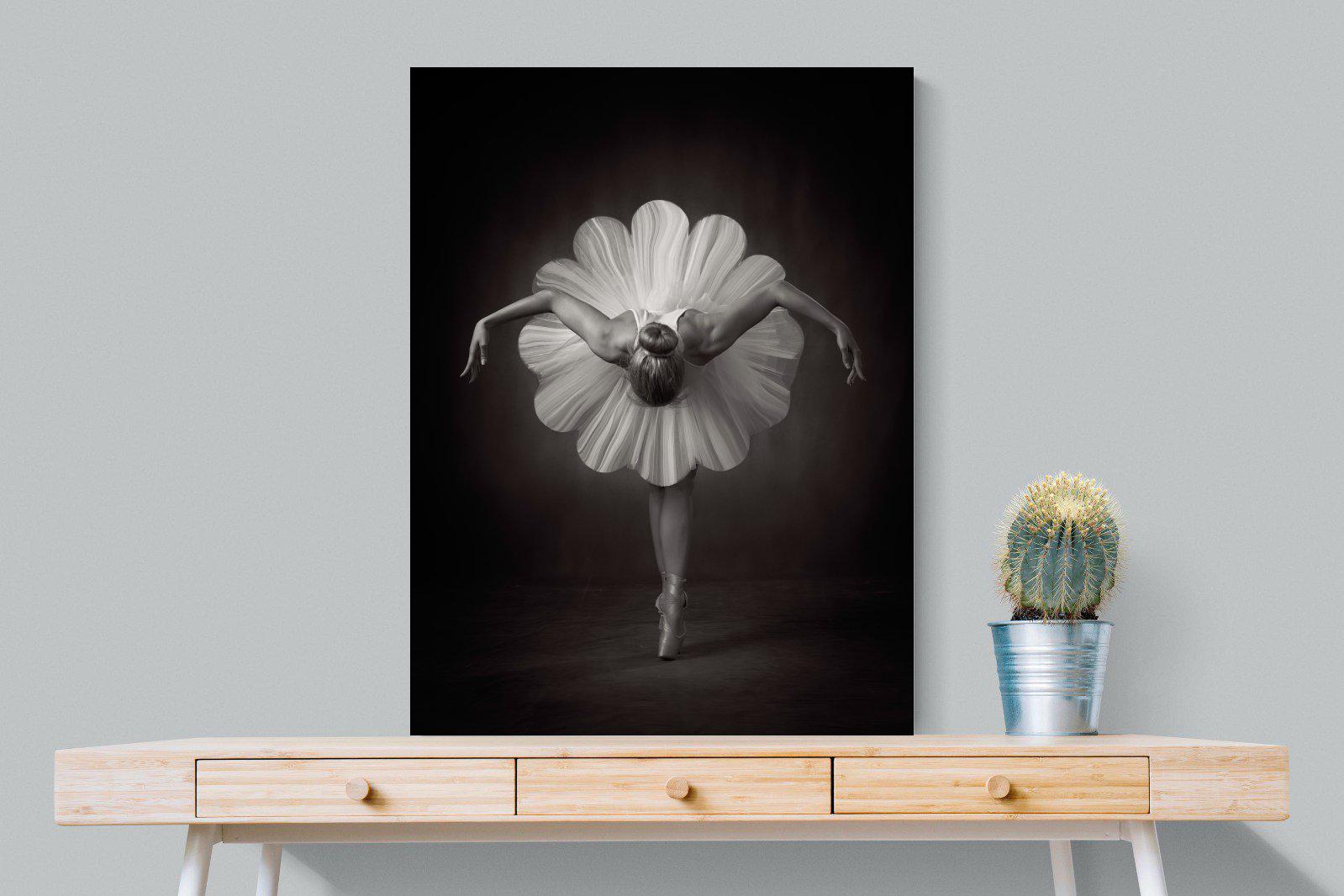 Curtsy-Wall_Art-75 x 100cm-Mounted Canvas-No Frame-Pixalot