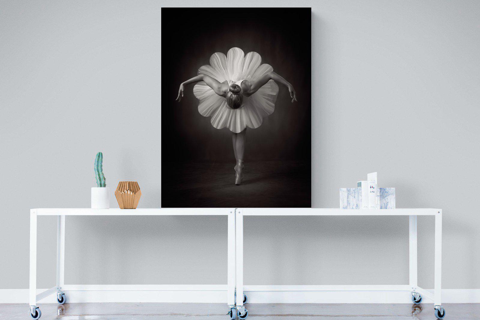 Curtsy-Wall_Art-90 x 120cm-Mounted Canvas-No Frame-Pixalot