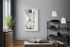 Curvy-Wall_Art-100 x 150cm-Mounted Canvas-White-Pixalot