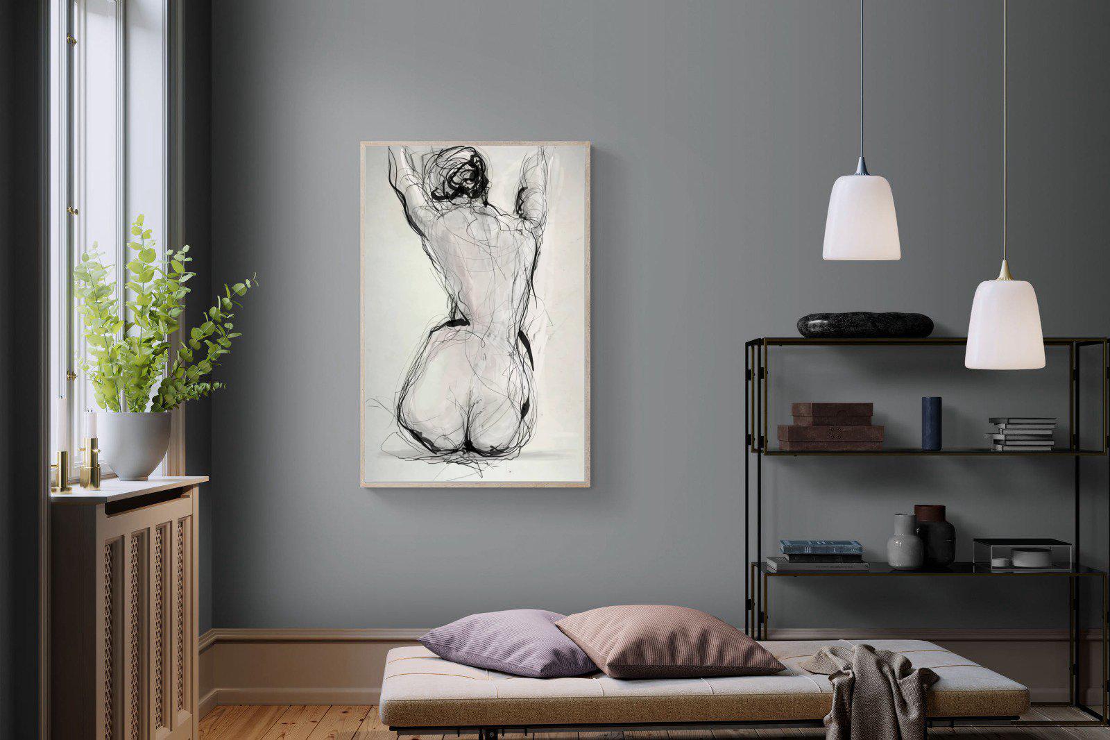 Curvy-Wall_Art-100 x 150cm-Mounted Canvas-Wood-Pixalot