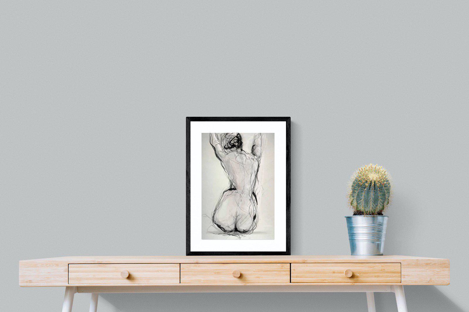 Curvy-Wall_Art-45 x 60cm-Framed Print-Black-Pixalot